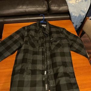 Dixxon Murked Out Flannel Jacket